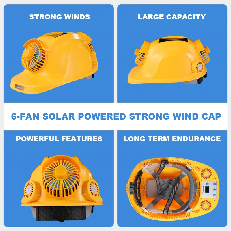 Solar Fan Hard Hat