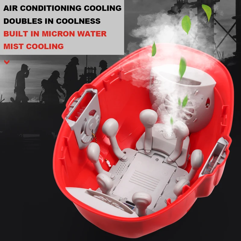 Site Fan Safety Helmet