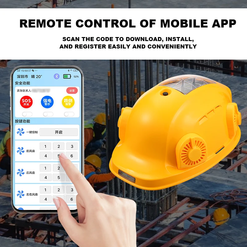 External Fan Hard Hat