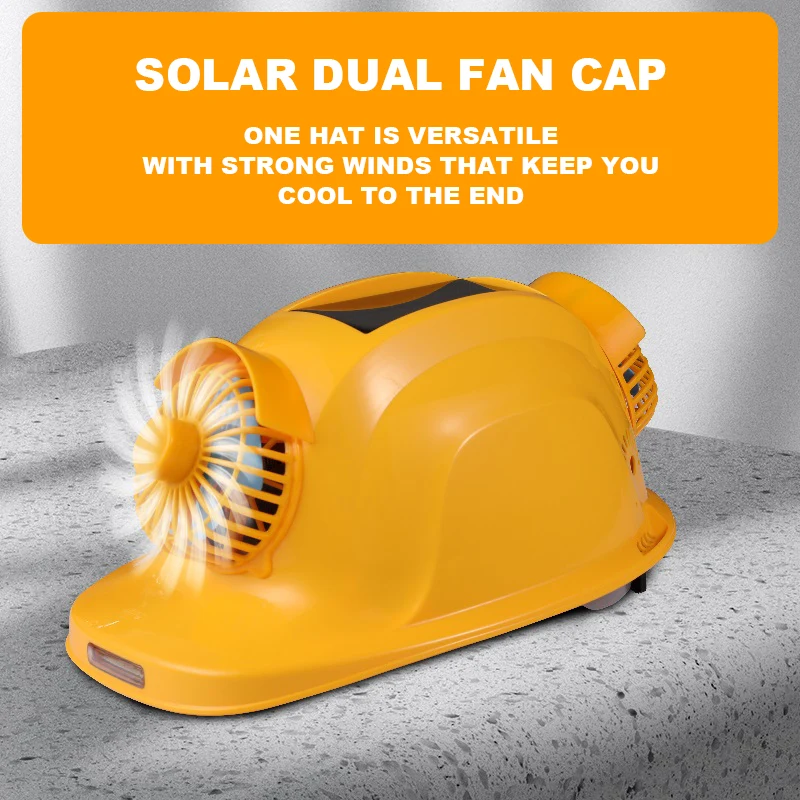 Solar Safety Helmet with Fan