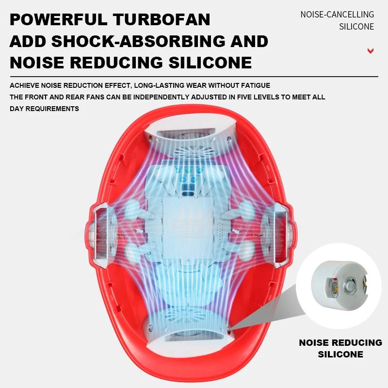 Site Fan Safety Helmet